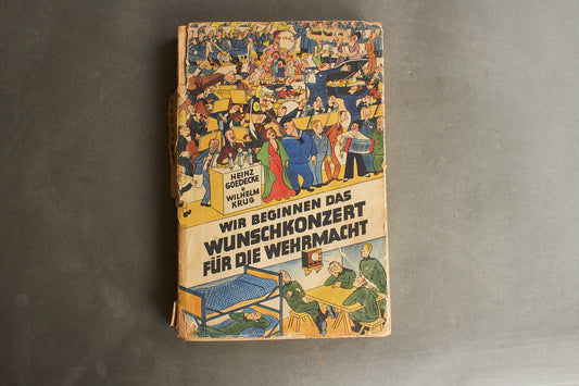 WW2 Tysk Wehrmacht Bog. Original.