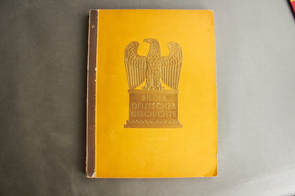 WW2 Tysk "Cigaretten Album" "Bilder Deutscher Geschicthe". Komplet. Original.