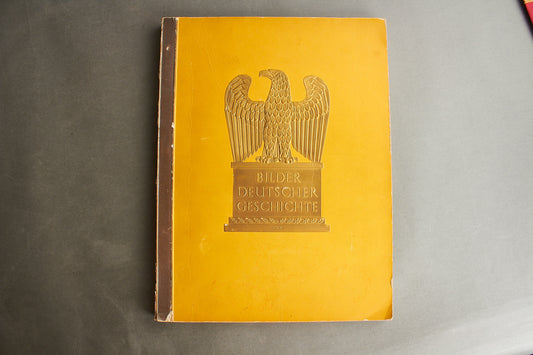 WW2 Tysk "Cigaretten Album" "Bilder Deutscher Geschicthe". Komplet. Original.