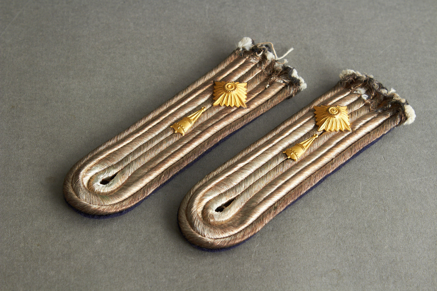 WW2 Tysk Kriegsmarine skulderstropper. Matchende par. Original.