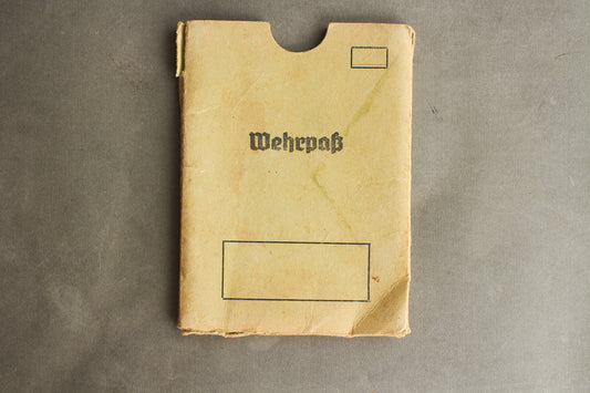 WW2 Tysk Wehrmacht "Wehrpass" Omslag. Original.