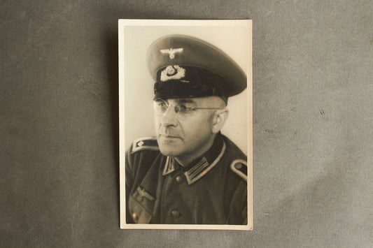 WW2 Tysk Wehrmacht Foto-Postkort. Original.