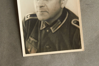 WW2 Tysk Wehrmacht Foto-Postkort. Original.