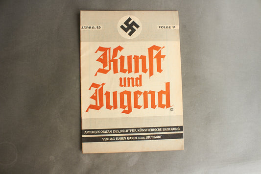 WW2 Tysk NSDAP / HJ Blad. Original.