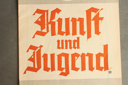 WW2 Tysk NSDAP / HJ Blad. Original.