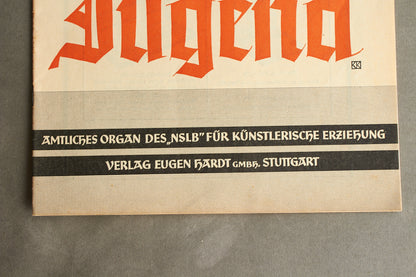 WW2 Tysk NSDAP / HJ Blad. Original.