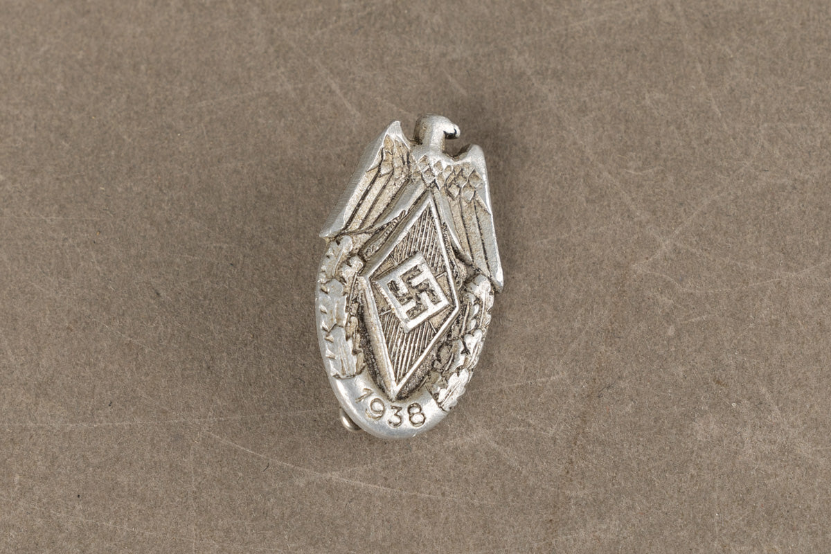 WW2 Tysk HJ Tinnie "1938". Original.