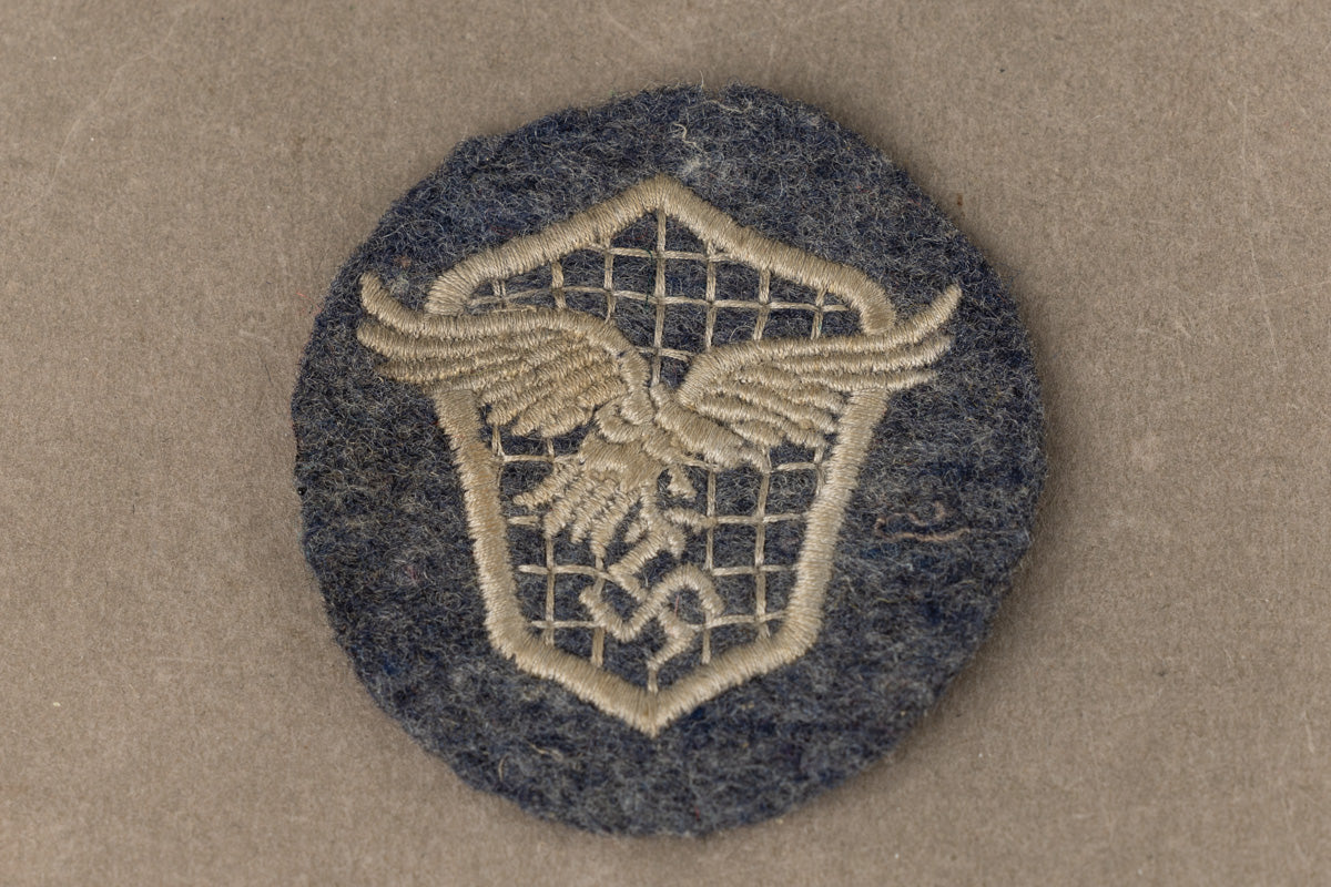 WW2 Tysk Luftwaffe "Fallschirmjäger" Specialist Ærmemærke. Original.