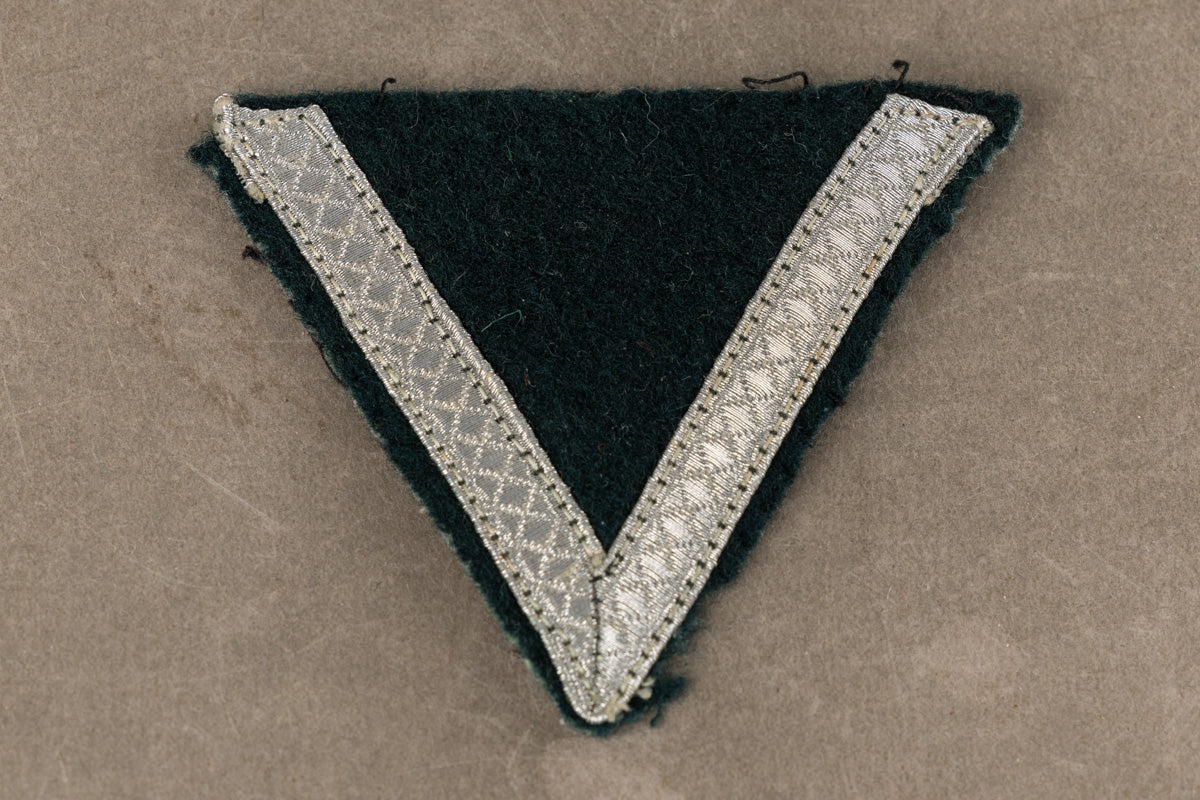 WW2 Tysk Wehrmacht Rangvinkel. Original.