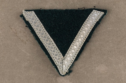 WW2 Tysk Wehrmacht Rangvinkel. Original.