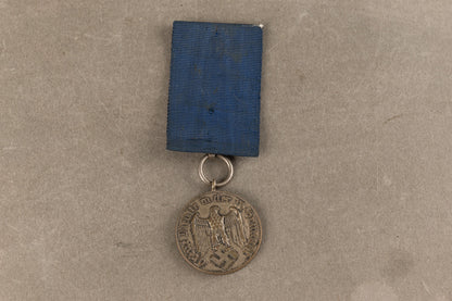 WW2 Tysk Wehrmacht "Treudienst" i 4 år. Original.