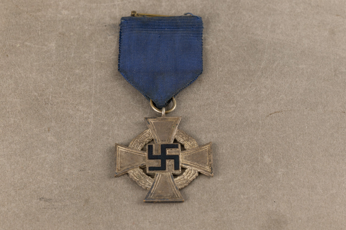 WW2 Tysk "Treudienst-Ehrenzeichen" i 25 år. Original.