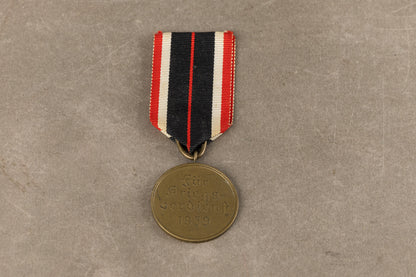 WW2 Tysk "Kriegsverdienstmedaille 1939". Original.