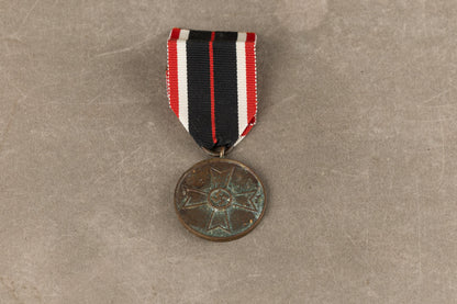 WW2 Tysk "Kriegsverdienstmedaille 1939". Original.