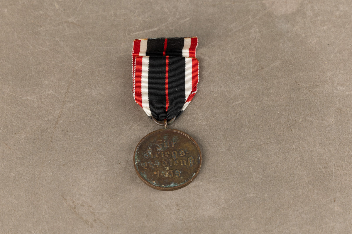 WW2 Tysk "Kriegsverdienstmedaille 1939". Original.