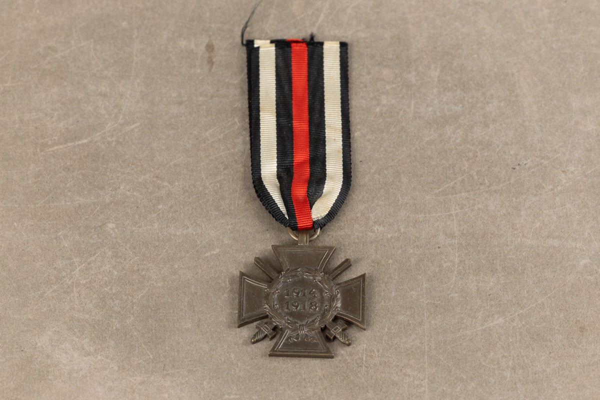 WW2 Tysk "Ehrenkreuz für Frontkämpfer". Original.