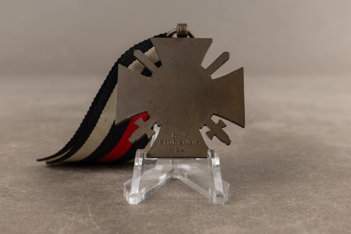 WW2 Tysk "Ehrenkreuz für Frontkämpfer". Original.