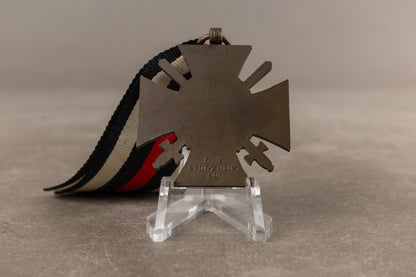 WW2 Tysk "Ehrenkreuz für Frontkämpfer". Original.