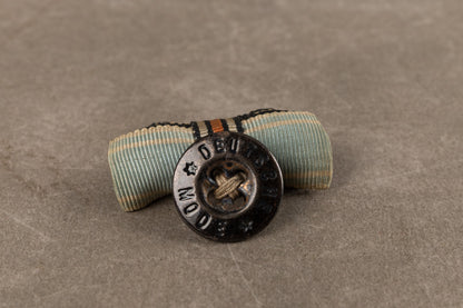 WW1/WW2 Tysk Knaphul spange. Original.