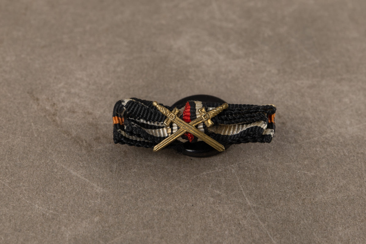 WW1/WW2 Tysk Knaphul spange. Original.