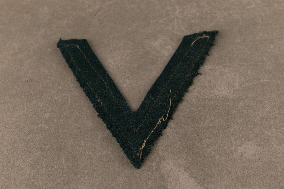 WW2 Tysk Wehrmacht Rangvinkel. Original.