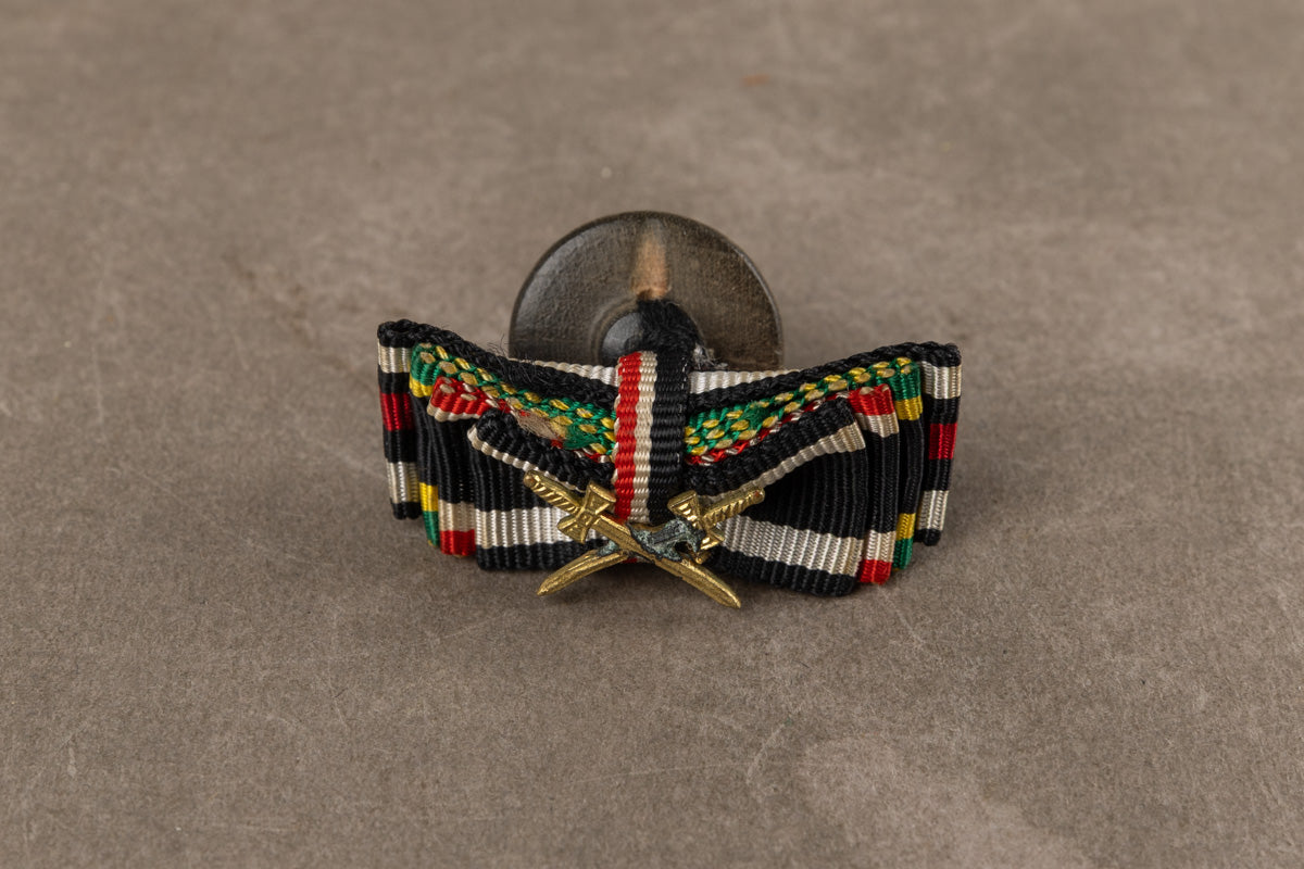 WW1/WW2 Tysk Knaphul spange. Original.