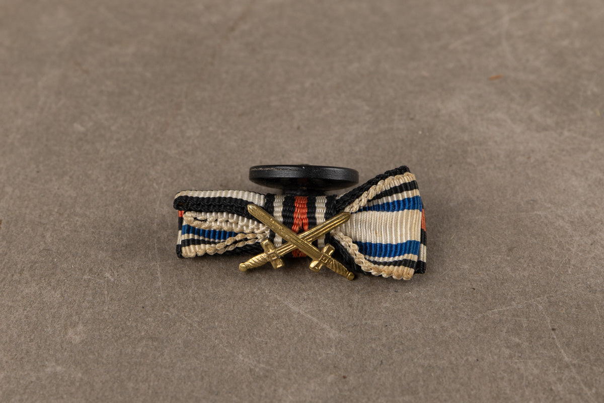 WW1/WW2 Tysk Knaphul spange. Original.