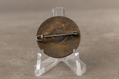 WW2 Tysk Reichsluftschutz "Flugmeldedienst" (2. form). Sjælden. Original.
