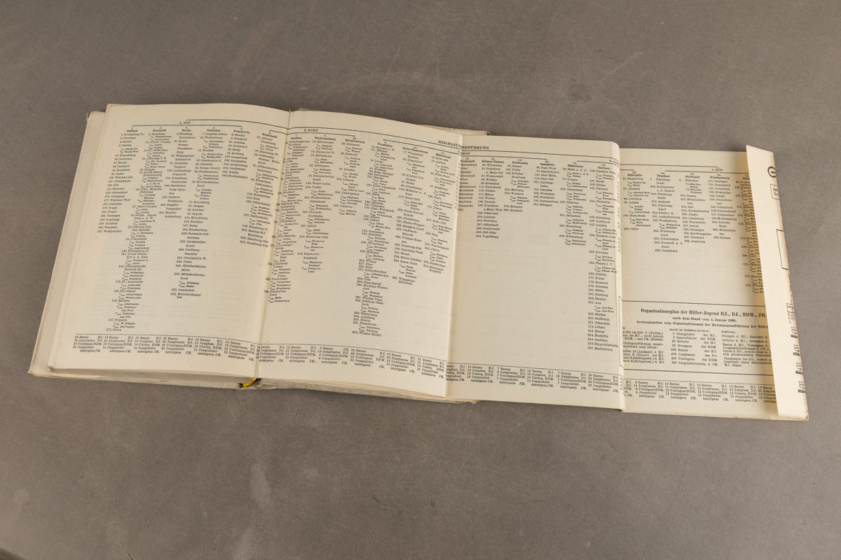 WW2 Tysk HJ Bog. Original.