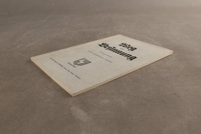 WW2 Tysk DJ / NSDAP Bog. Original.