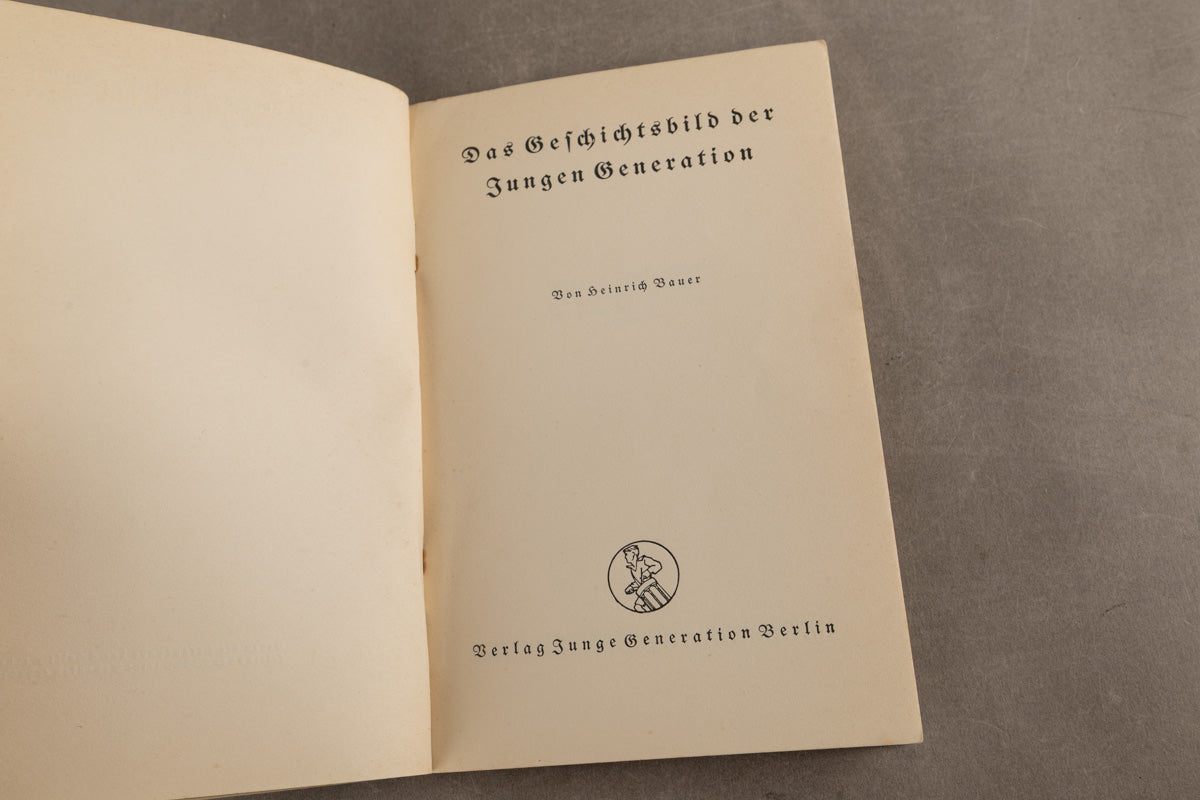WW2 Tysk HJ / NSDAP Bog. Original.