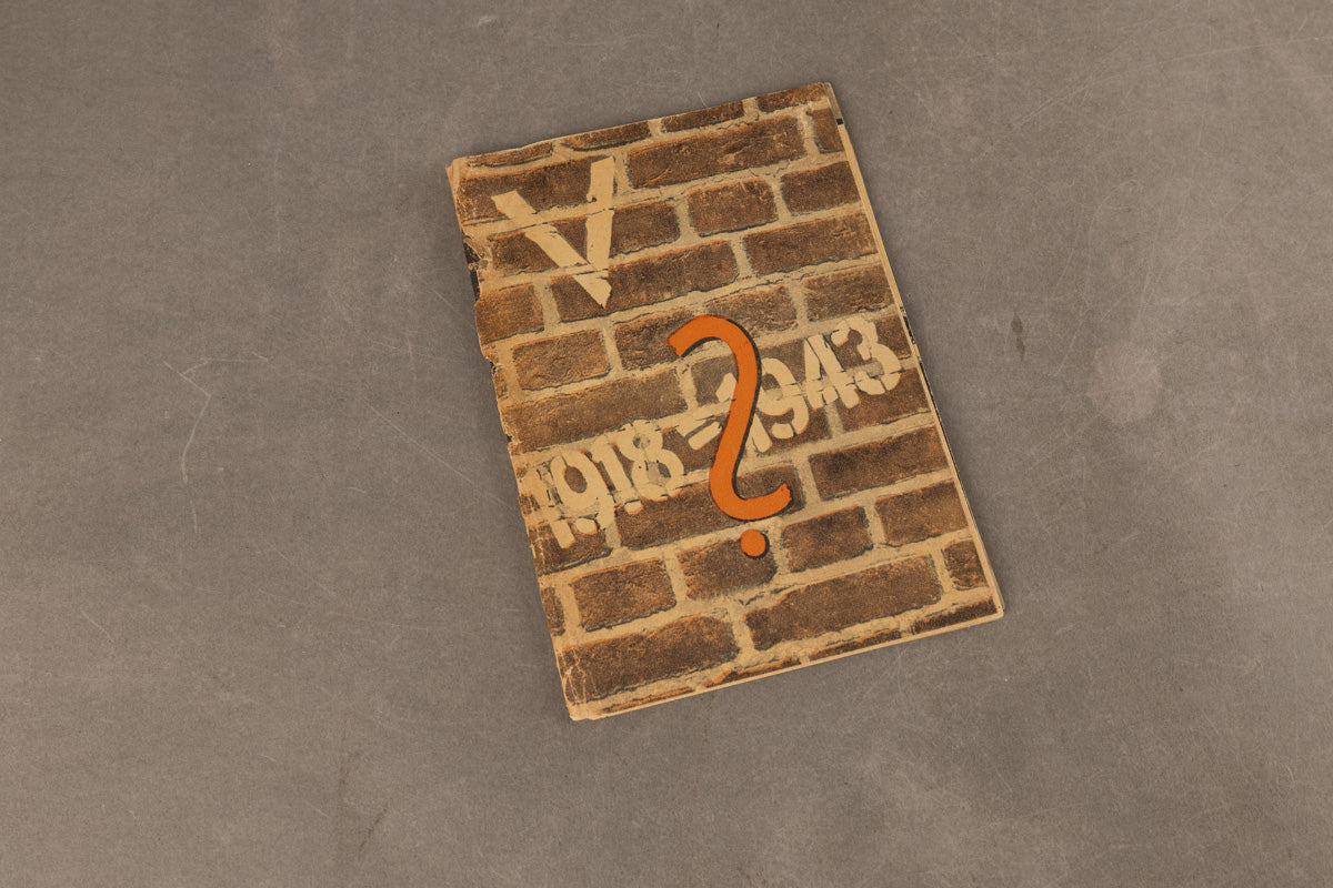 WW2 Dansk Nazistisk Propaganda Hæfte/Pjece. Original.