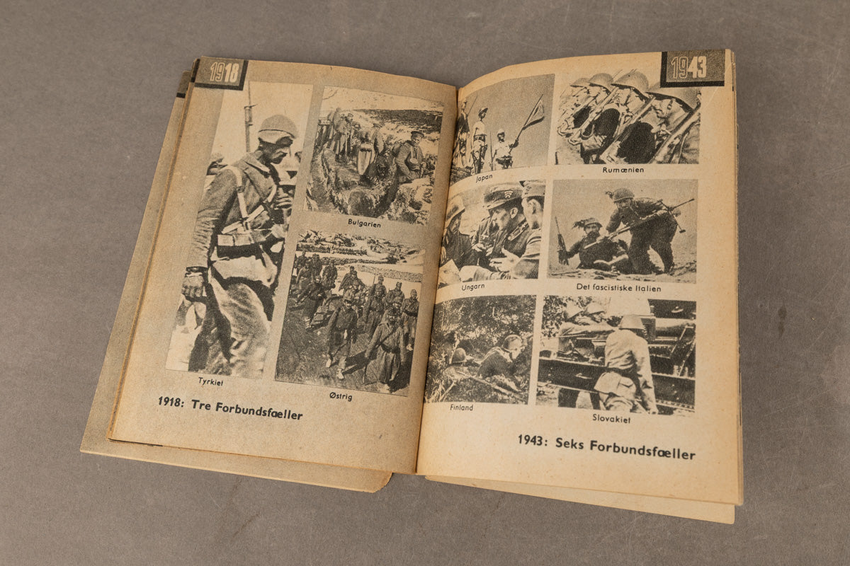 WW2 Dansk Nazistisk Propaganda Hæfte/Pjece. Original.