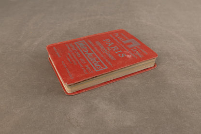 WW2 Fransk Bog/kort over Paris. God til display. Original.