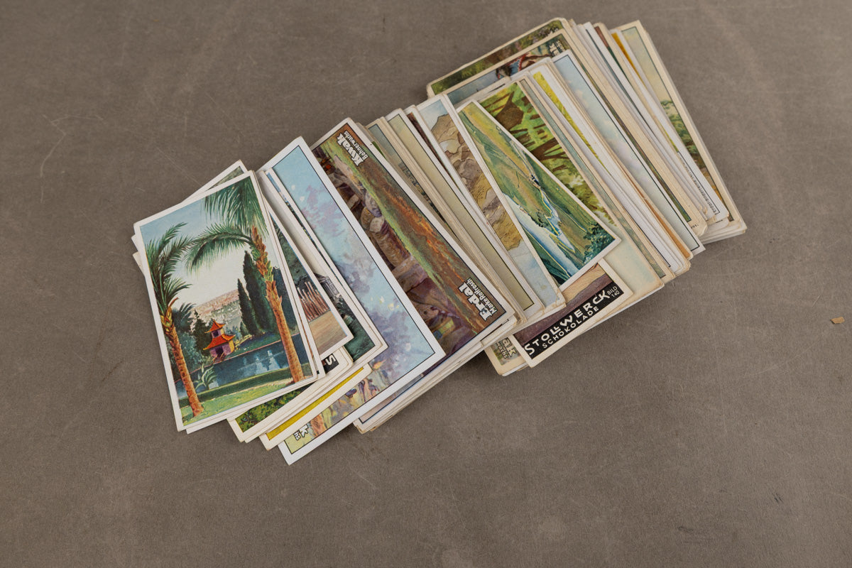 WW2 Tysk Stort Lot med "Cigaretten-Album" Billeder. Original.