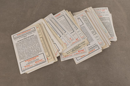 WW2 Tysk Stort Lot med "Cigaretten-Album" Billeder. Original.