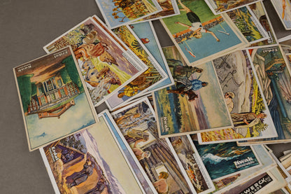 WW2 Tysk Stort Lot med "Cigaretten-Album" Billeder. Original.