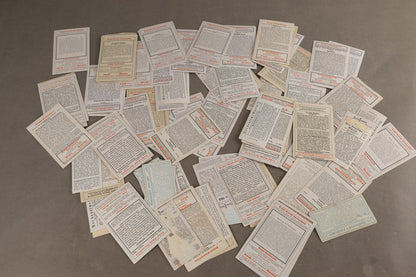 WW2 Tysk Stort Lot med "Cigaretten-Album" Billeder. Original.