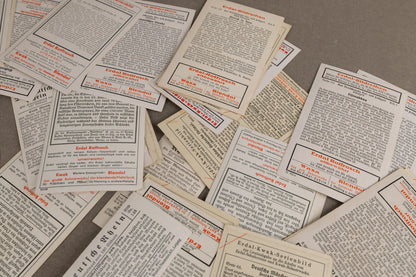 WW2 Tysk Stort Lot med "Cigaretten-Album" Billeder. Original.
