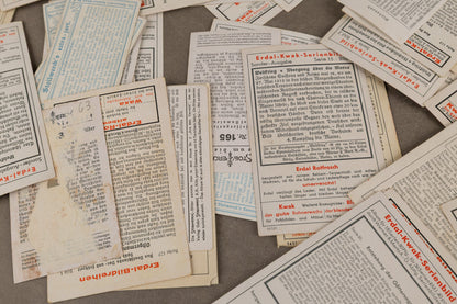 WW2 Tysk Stort Lot med "Cigaretten-Album" Billeder. Original.