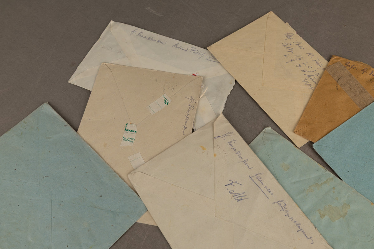 WW2 Tysk Stort Feltpost Lot. Original.