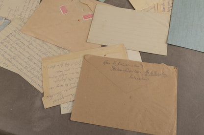 WW2 Tysk Stort Feltpost Lot. Original.