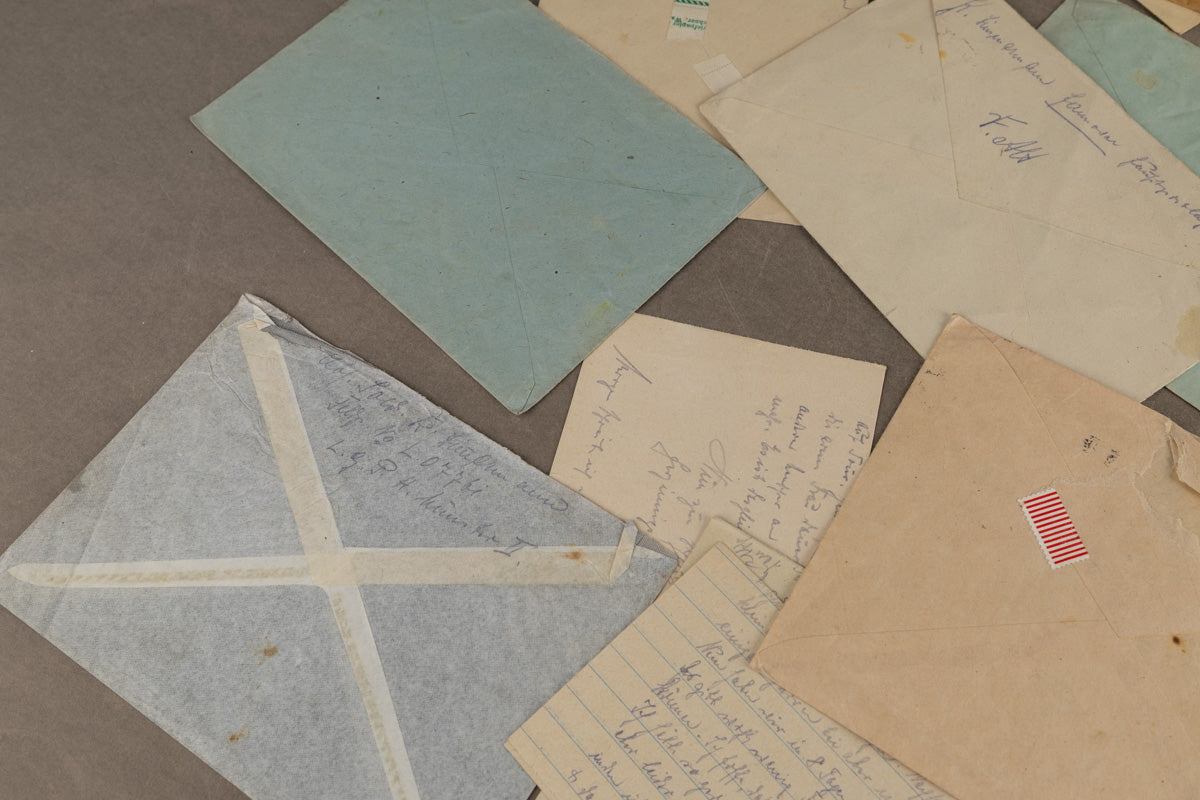WW2 Tysk Stort Feltpost Lot. Original.