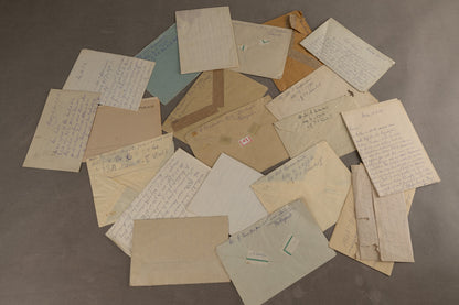 WW2 Tysk Stort Feltpost Lot. Original.