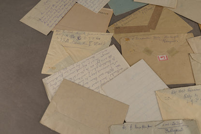 WW2 Tysk Stort Feltpost Lot. Original.