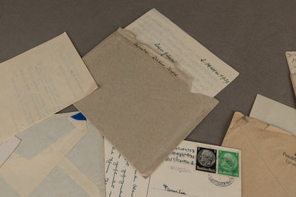 WW2 Tysk Stort Feltpost Lot. Original.