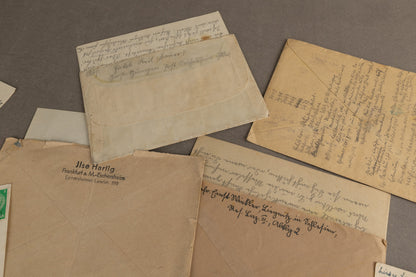 WW2 Tysk Stort Feltpost Lot. Original.