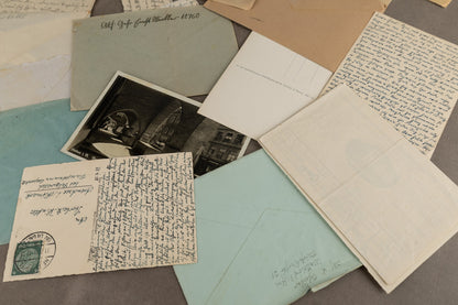WW2 Tysk Stort Feltpost Lot. Original.