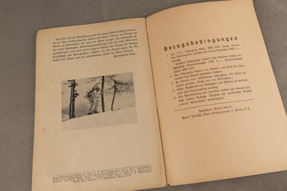 WW2 Tysk Wehrmacht ”Kriegskunst in Wort und Bild” Bog. Original.
