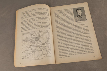 WW2 Tysk Wehrmacht ”Kriegskunst in Wort und Bild” Bog. Original.